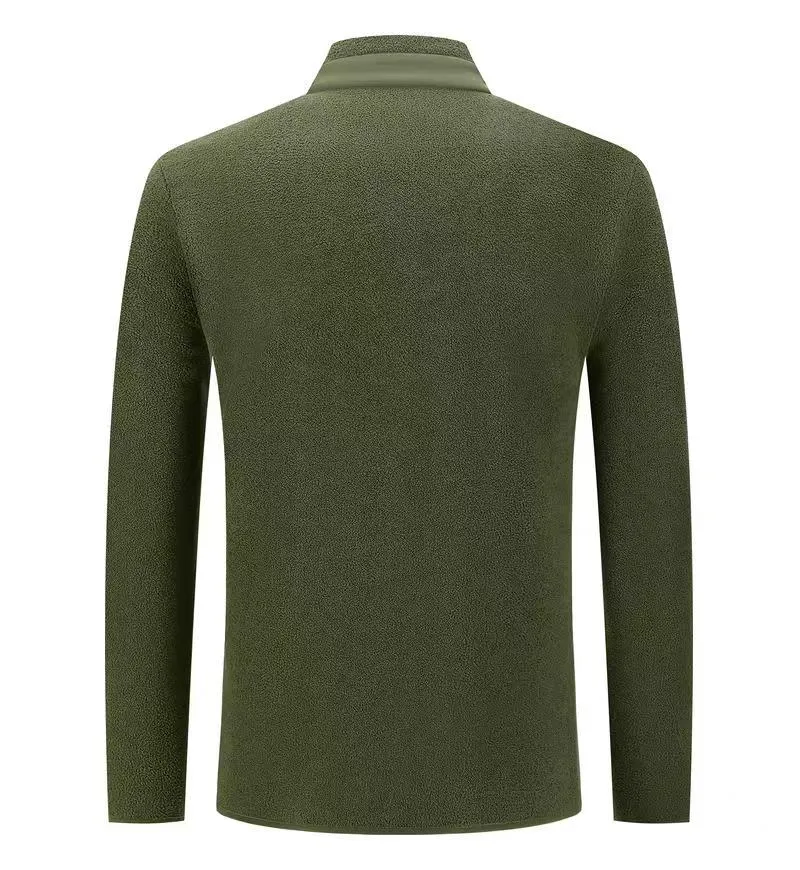 P460 Shitoudao Autumn and Winter Men's Cardigan Stand Collar Velvet Zipper Jacket Imported Thick Fabric Double-sided Jacquard The fabric imported from Germany is soft to the touch and skin-friendly, with fine jacquard brocade. It is produced by a high-quality factory. It feels incomparably good. You can feel its texture when you hold it in your hand. What you see is what you get. You can go out with any combination. It is very versatile, suitable for both business and leisure, and has a high-end sense! (All three standards) Standard size: M-3XL